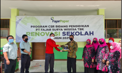 Peduli Pendidikan, Fajar Paper Kembali Resmikan Renovasi Sekolah Tahun 2021 Peduli Pendidikan, Fajar Paper Kembali Resmikan Renovasi Sekolah Tahun 2021