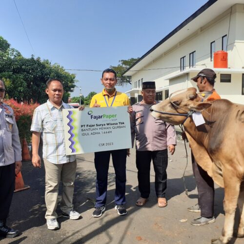 FajarPaper Handed Over 96 Qurban Animals Ahead of Eid al-Adha 1444 H